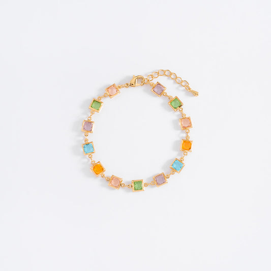 Pulsera Cristales Multicolor