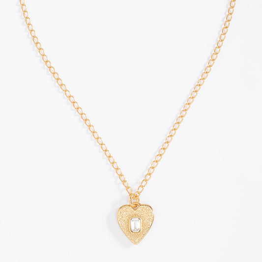 Collar Corazon Cristal